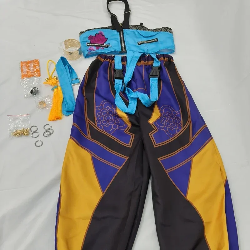 أزياء رومي ميرا زوي التأثيرية KPop التأثيرية أزياء perruque HUNTR/X الزي الرسمي للنساء ملء الهالوين ألعاب الأزواج