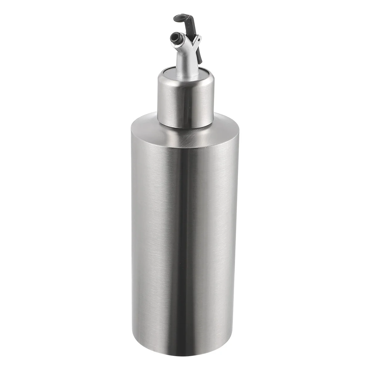 

1Pcs Premium Stainless Steel Oil Bottle Leak-Proof Seasoning Container for Home Cooking Outdoor Bbq Easy Clean Oiler
