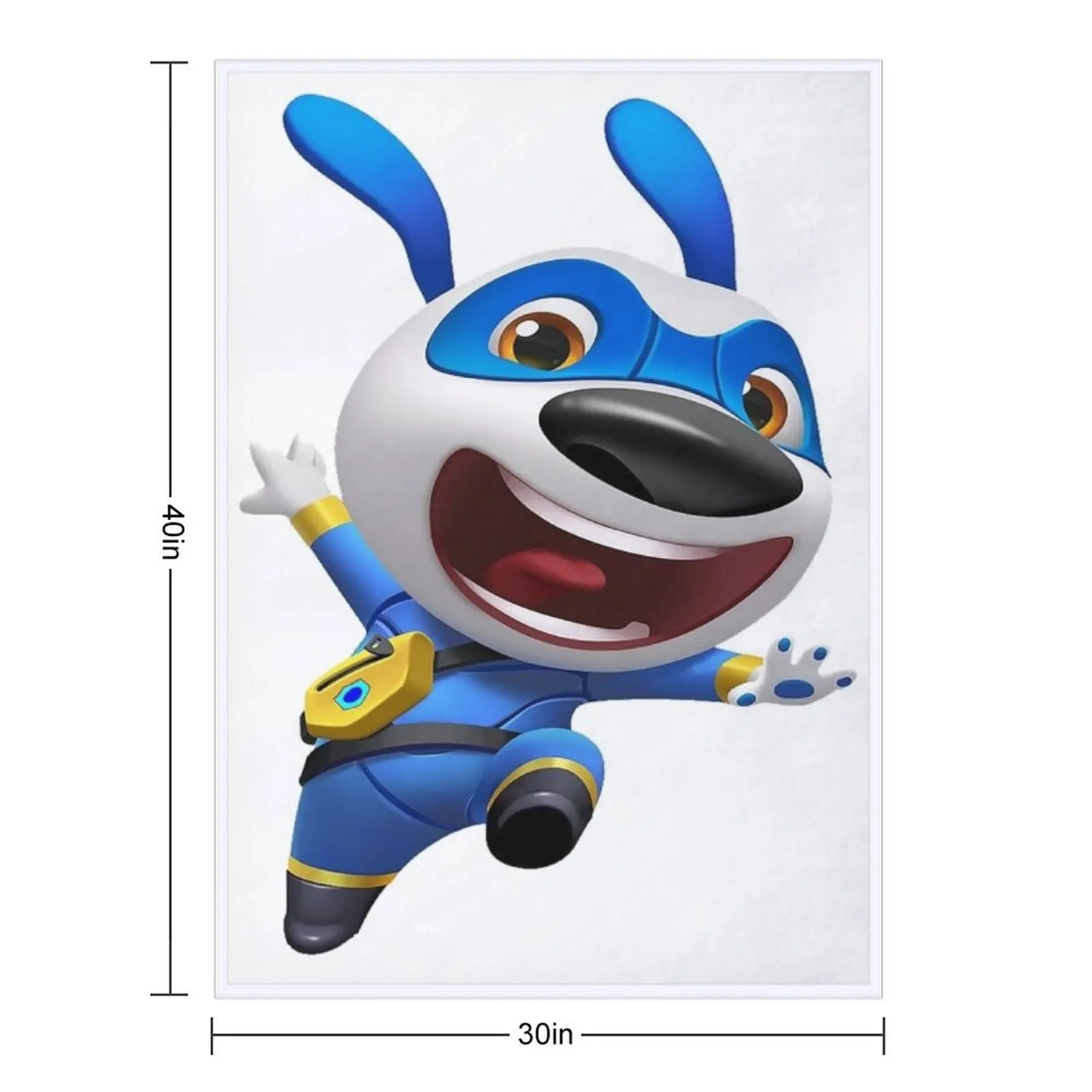 Talking Tom Heroes Throw Blanket Luxury Thicken Heavy Fashion Sofas for winter Blankets