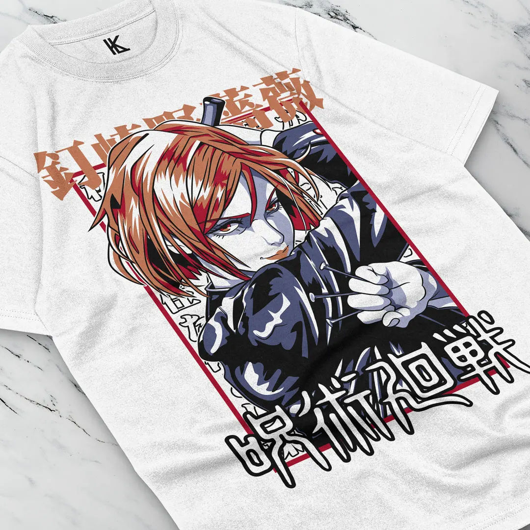 Nobara Kugisaki T-Shirt Jujutsu Kaisen Anime Manga Tshirt Cotton All Size