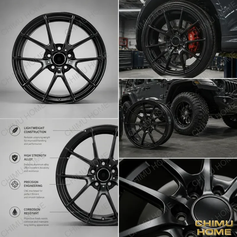 【CHIMU HOME】Forged Alloy Wheels 18-20 Inch Rims for BMW M2 M3 M4 CS F80 F82 F87 F30 F32 F10 5x120