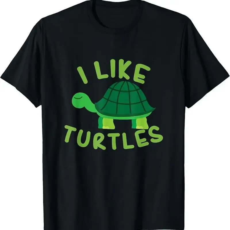 I like Turtles Tortoise Sea Animal Funny Gift T-Shirt