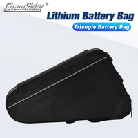 36V 48V 60V 72V E-BIKE Electric Bicycle Triangle Battery Bag Black Bicycle Frame Triangle Bags load 126 cells