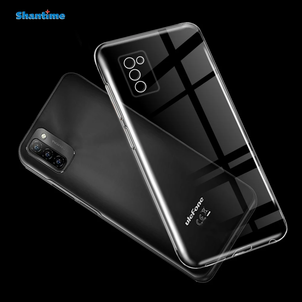 For Ulefone Note 12P Case Ultra Thin Clear Soft TPU Case Cover For Ulefone Note 12P Couqe Funda 6.82 inch