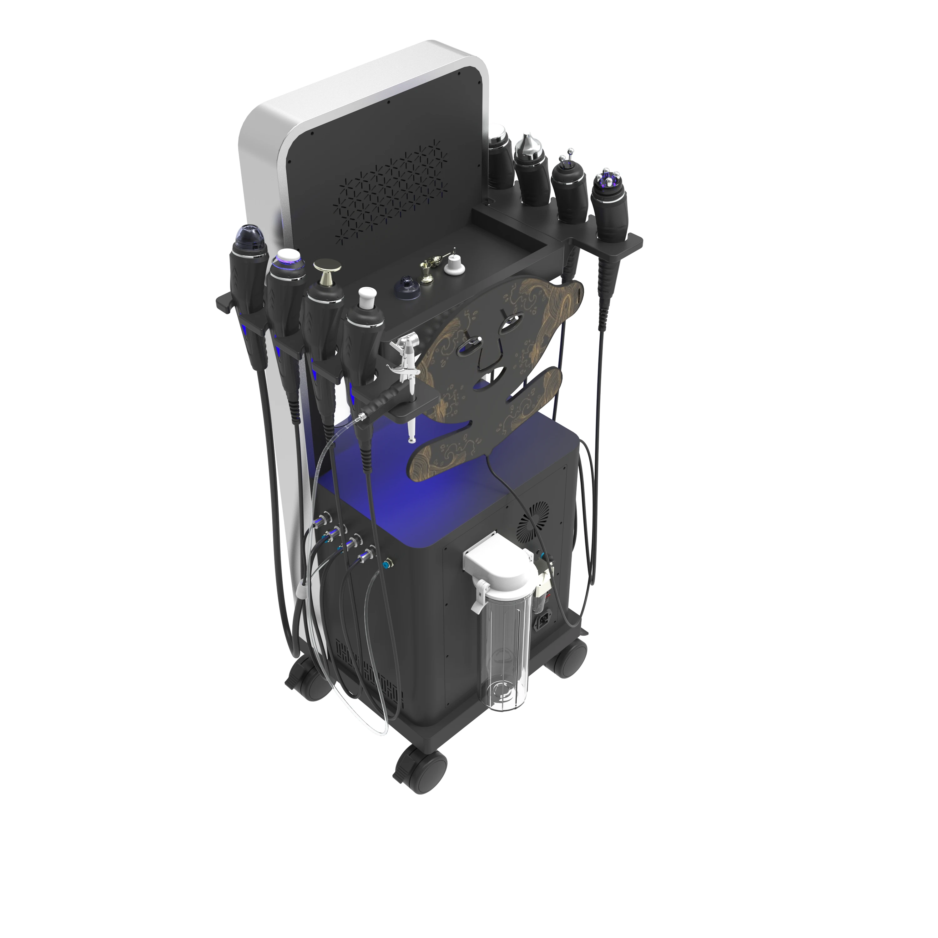 Professional Hydra Clean Facial Beauty Device - Multi- Functional Hydro Care Machine For Deep Cleansing Skin Rejuvenation