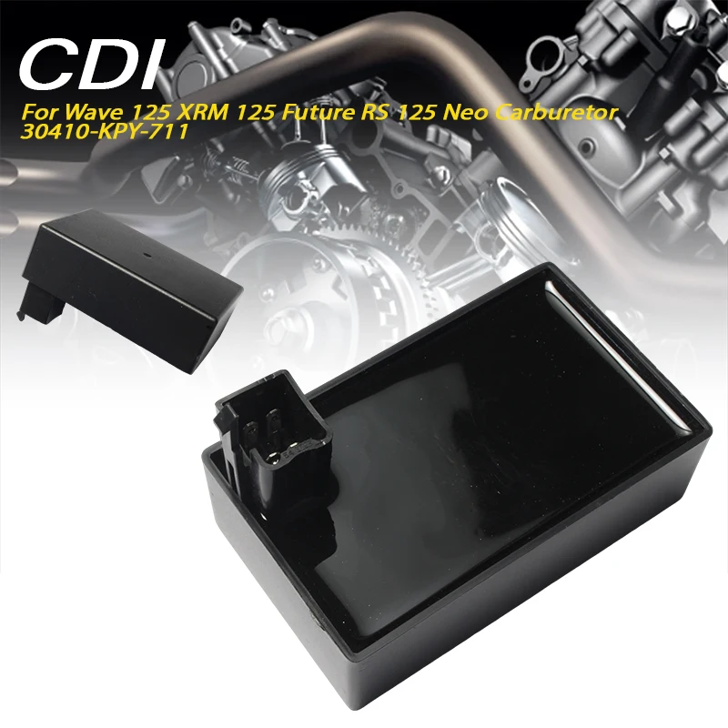CDI Unit 4 Pin 125CC Replacement 30410-KPY-711 For Wave125 XRM125 Future125 RS125 Neo Carburetor Ignition Module