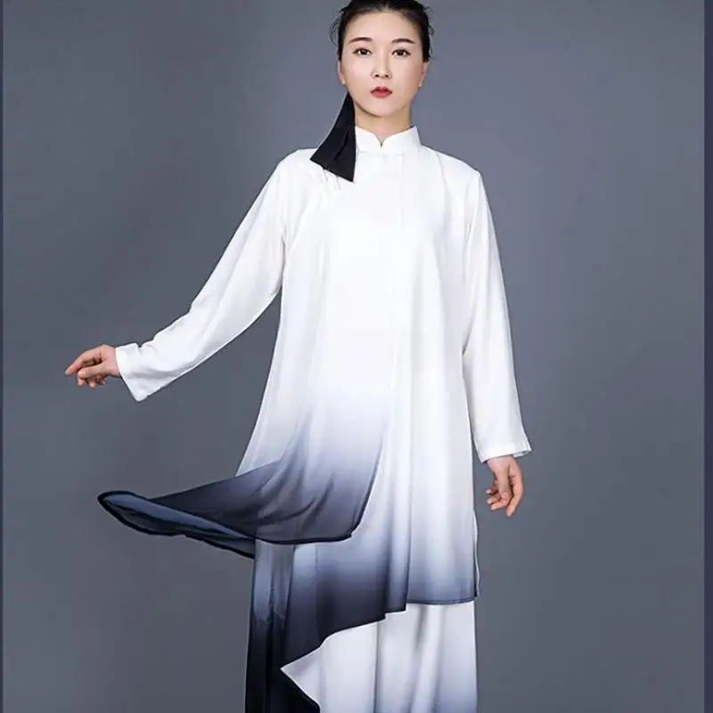 

Women Cotton Yaga Wing Chun Tai Chi Suit Kung Fu Wushu Martial Arts Uniform Chinese Style Jacket Pant Morning Exercise Costumes