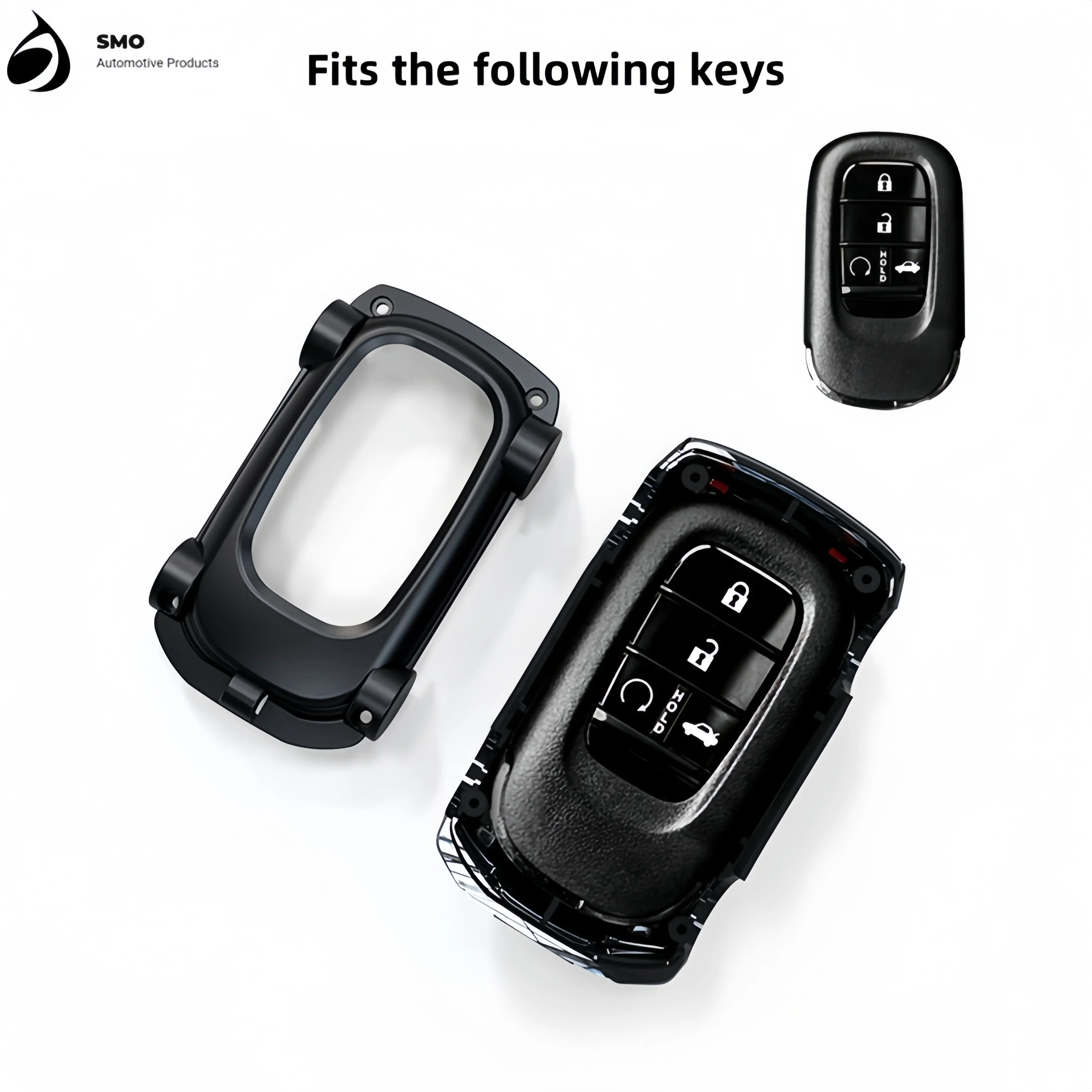 For Honda 11 Generation Civic Key Cover with Lights Car Key Fob Car Model Key Protector Auto Accessories  New