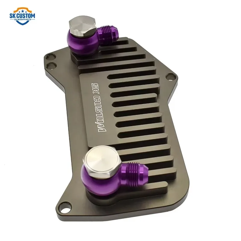 For VW Audi Golf DSG 7 Speed DQ500 DQ381 Gearbox Oil Cooling System Oil Filter Adapter
