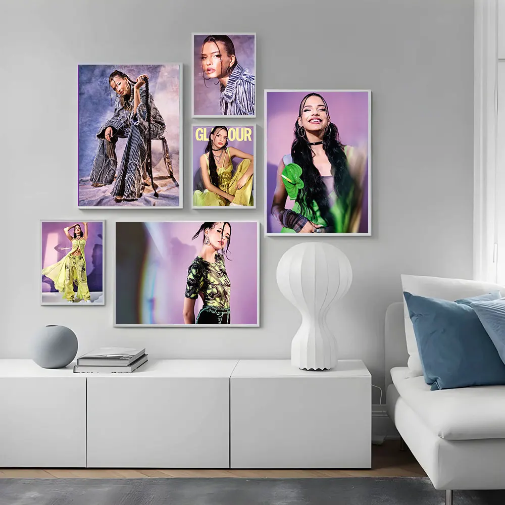 Nina Chuba Coverstory Glamour Poster Leinwanddruck Gemälde Wandkunst Schlafzimmer Arbeitszimmer Studio Wohnzimmer Heimdekoration