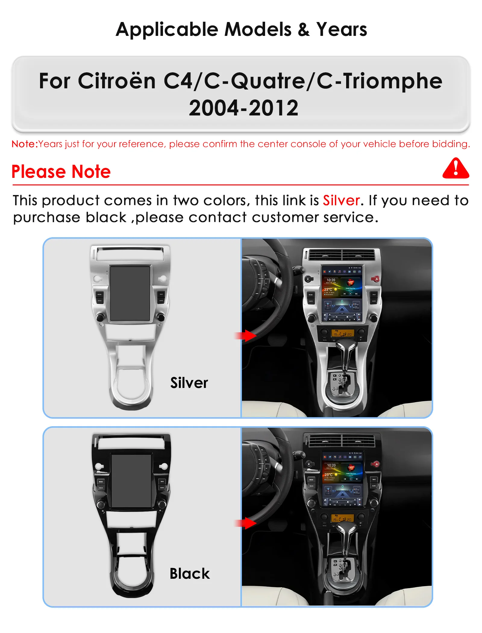 Hizpo 9,7 "Für Tesla Stil Auto Radio Für für Citroen C4 C-Triomphe C- Quatre 2004-2012 Carplay Android Auto Elektronische Geräte – Detail 6