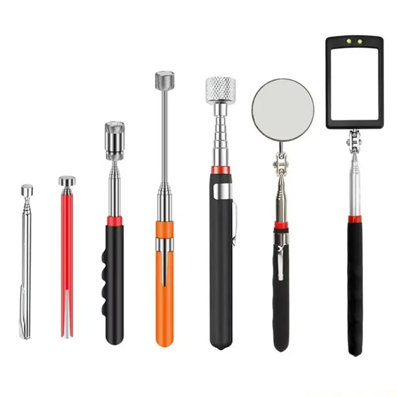 

J0MA Vehicle Extendable Retrieval And Adjustable Inspection Mirror Set