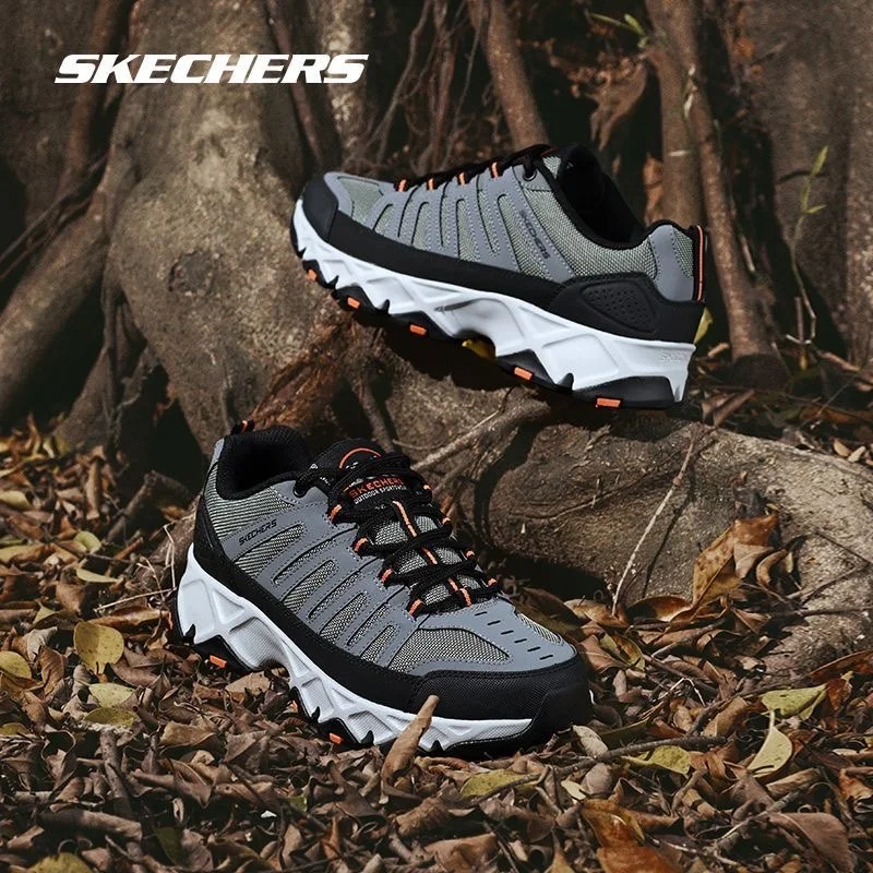 Skechers-zapatos originales para hombre, zapatillas deportivas de senderismo, escalada, impermeables, resistentes al desgaste, antideslizantes