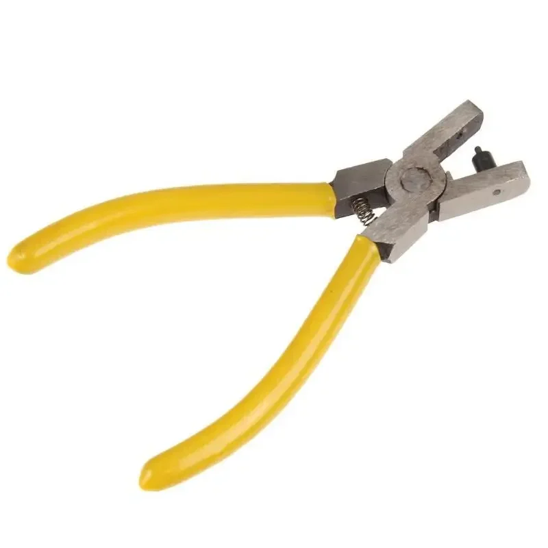 1Pc Riem Punch Tang Schoenen Oogje Setter Band Riem Puncher Lederen Ronde Gat Gat Boormachine