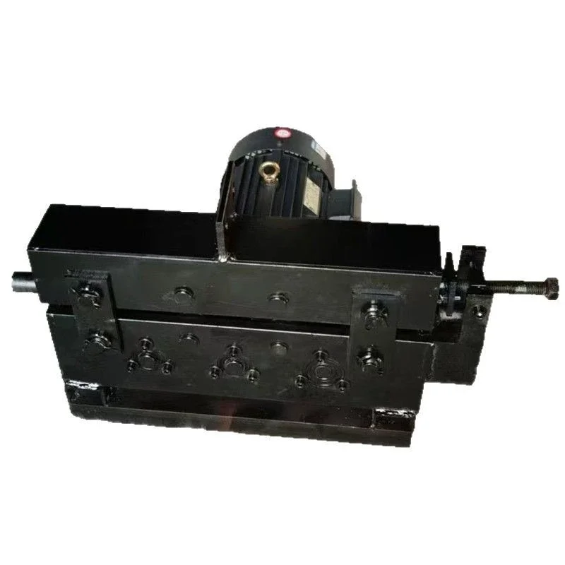 Rebar shuttle 3KW equipment for piercing steel bars Automatic steel bar threading machine can move forward and backward