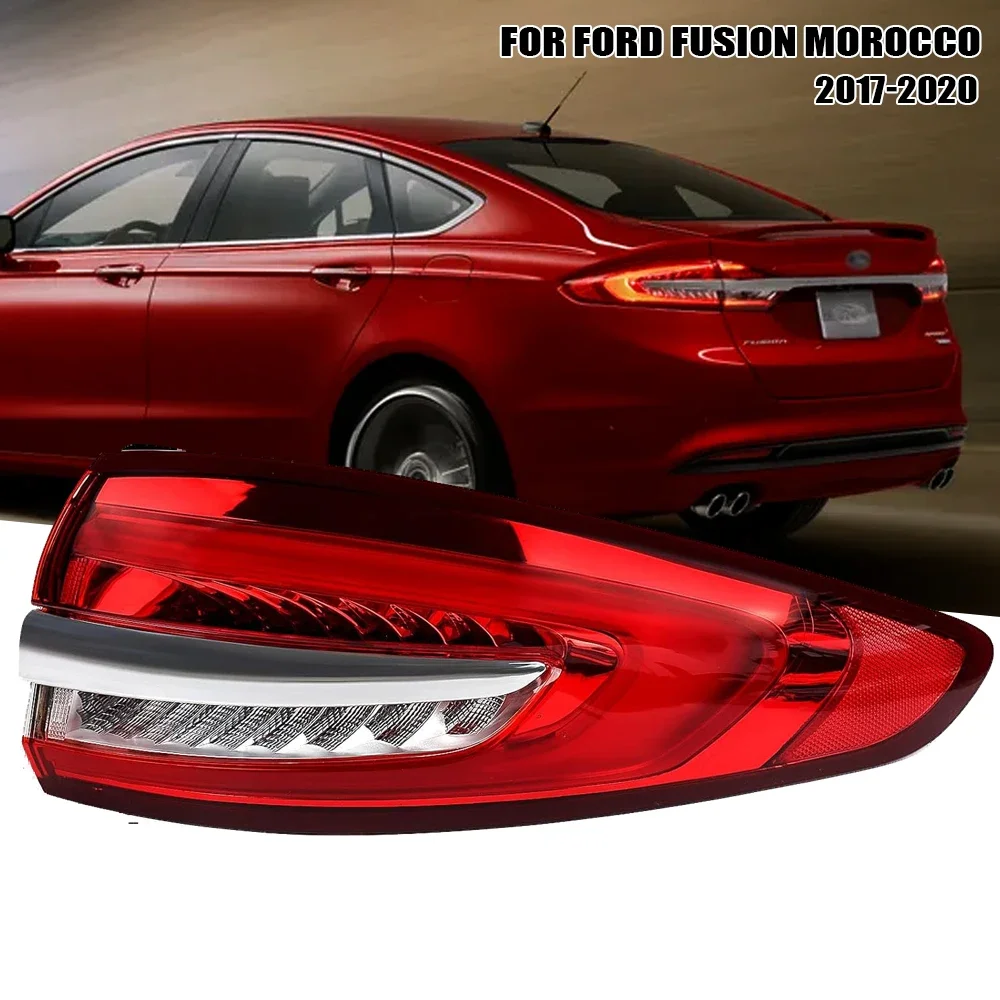 

Светодиодный задний фонарь для Ford Fusion Morocco 2017 2018 2019 2020, автомобильный сигнальный стоп-сигнал, бампер, сигнальная лампа