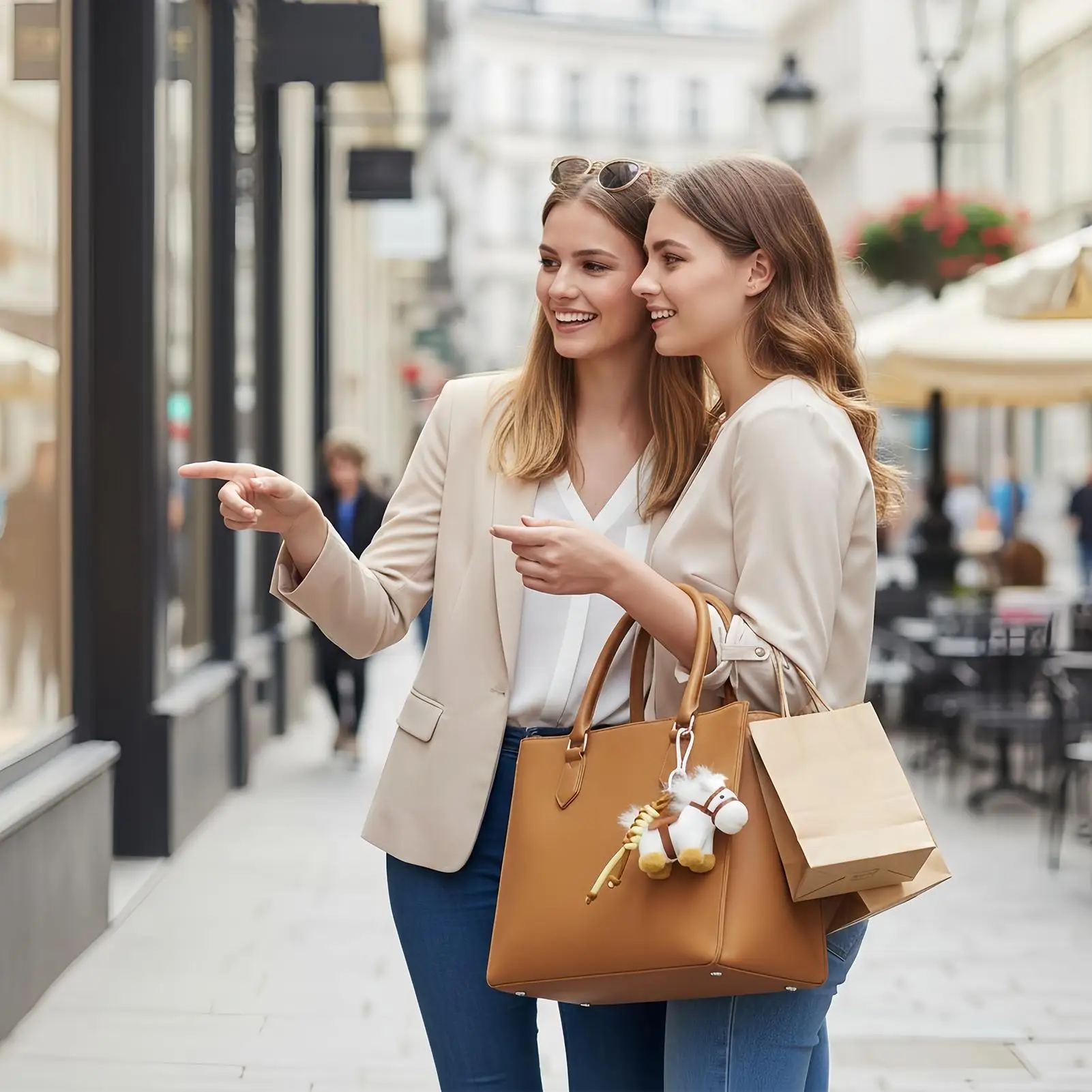 LLavero de caballo de dibujos animados, bonito llavero coleccionable de felpa para coche, colgante de moda creativa, colgante de bolso, llavero de regalo, accesorios de regalo