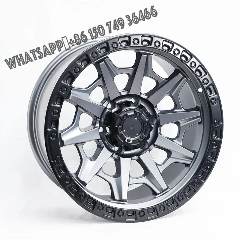 

R New 17\"18\" Off-Road Wheel Hub for Modified Vehicles Alloy Casting Tire Wheel Hub 40mm ET 25mm for Tank Forging Car Wheel Hub