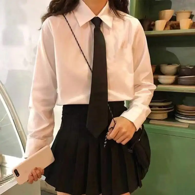 39BD Versatile Pre-tied Uniform Black Ties Bowknot Girls School Uniforms Accessories Adjustable JK Preepy Look School Suit