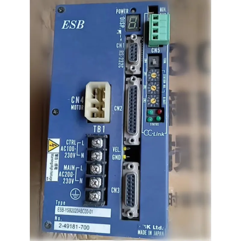 

New Servo M-ESB-YSB2020AB500 M-ESB-YSB5120AB500 Drive Electrical Equipment PLC Controller