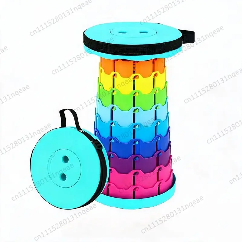Super Thick Reinforced Folding Stool Portable Outdoor Furniture Beach Picnic Camping Adult Chair