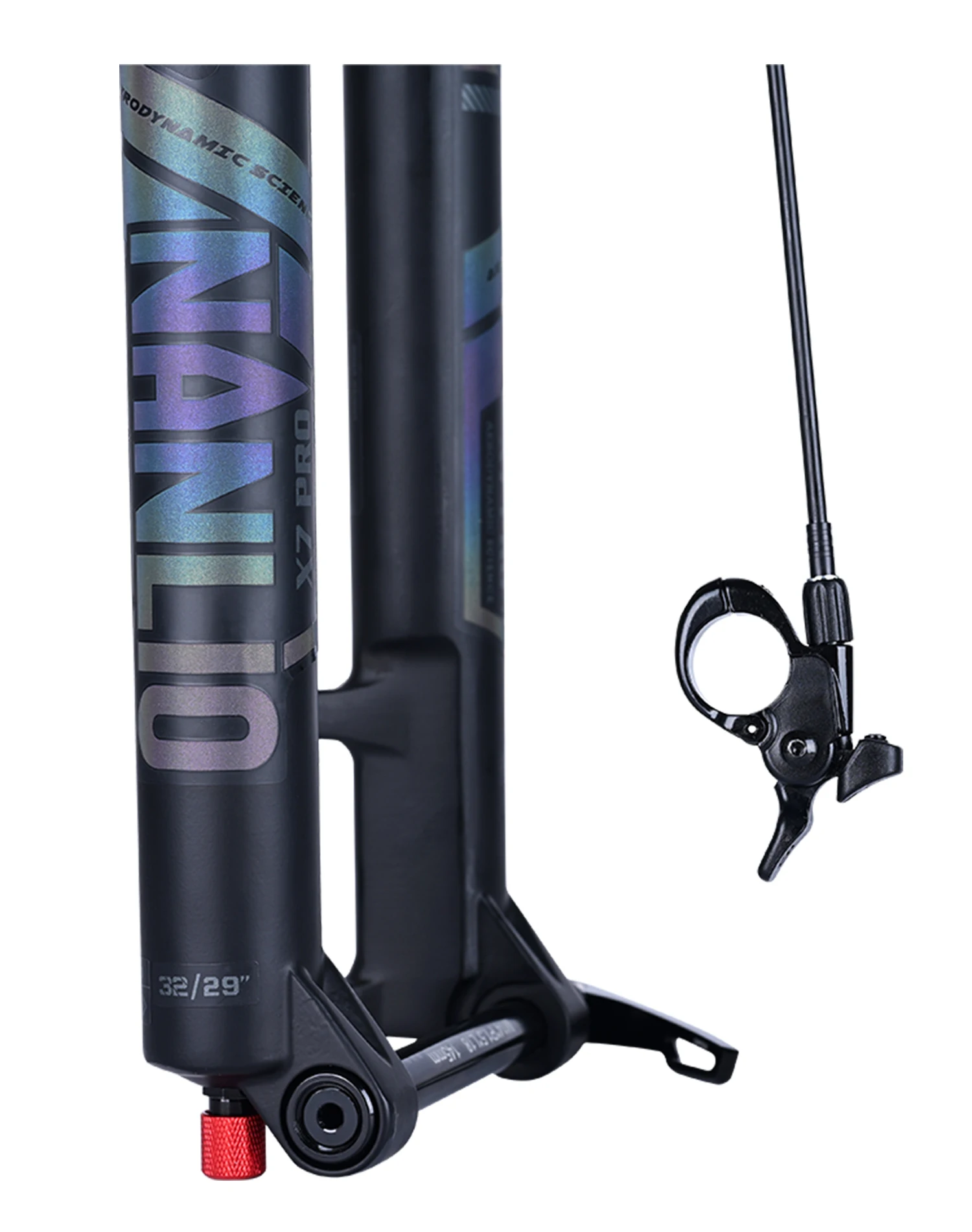 Nanlio X7PRO Fahrrad-Federgabeln, Öl-Gas-Gabel, 120/140 mm, Federweg 26/27,5/29 Zoll, Dämpfung und Rückprall-Aluminiumlegierung, 1,75 kg – Detail 21