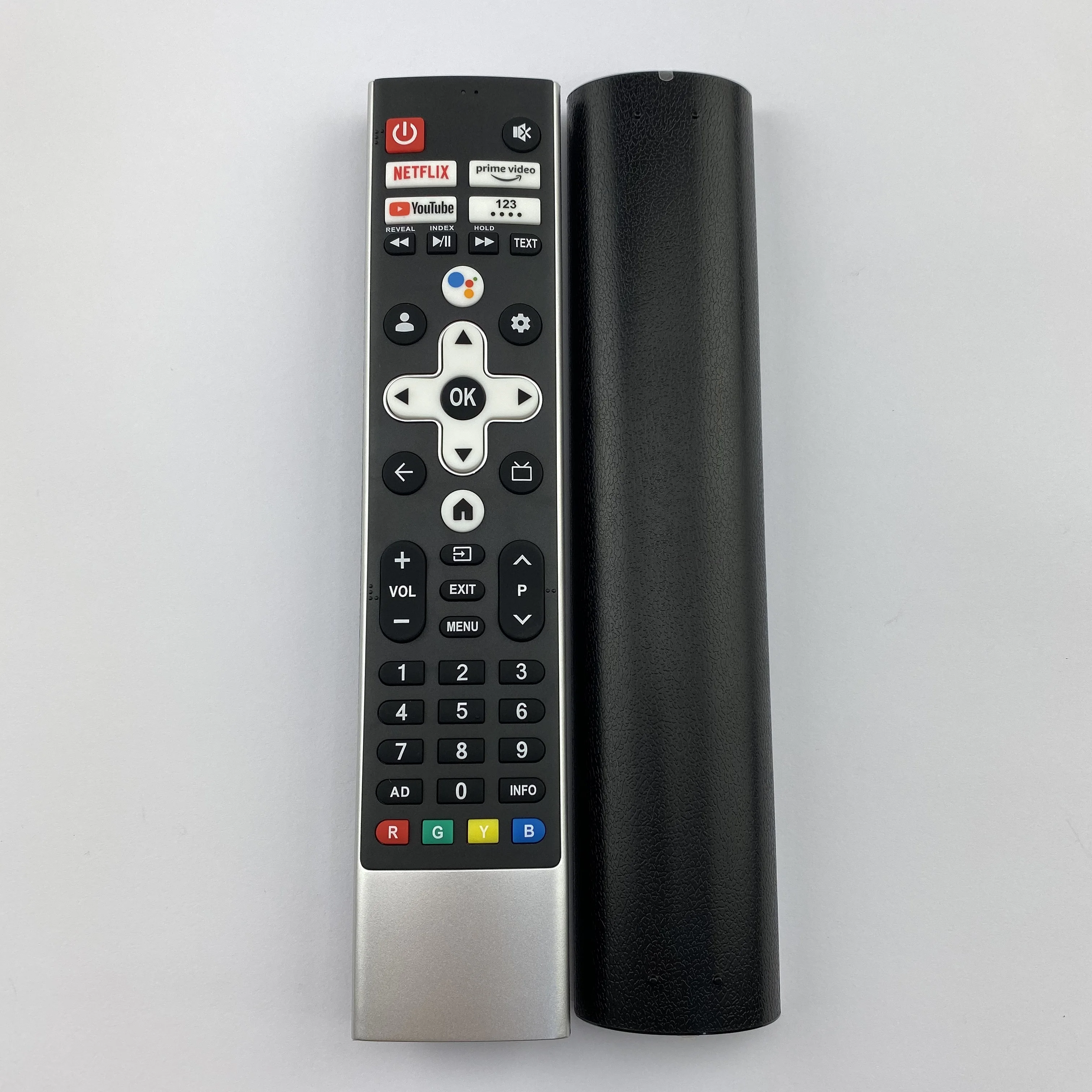 

New HOF-46J HS-7A02H-00 Voice Remote Control Compatible for SKYWORTH METZ VEON RANGE BLAUPUNKT Televisions