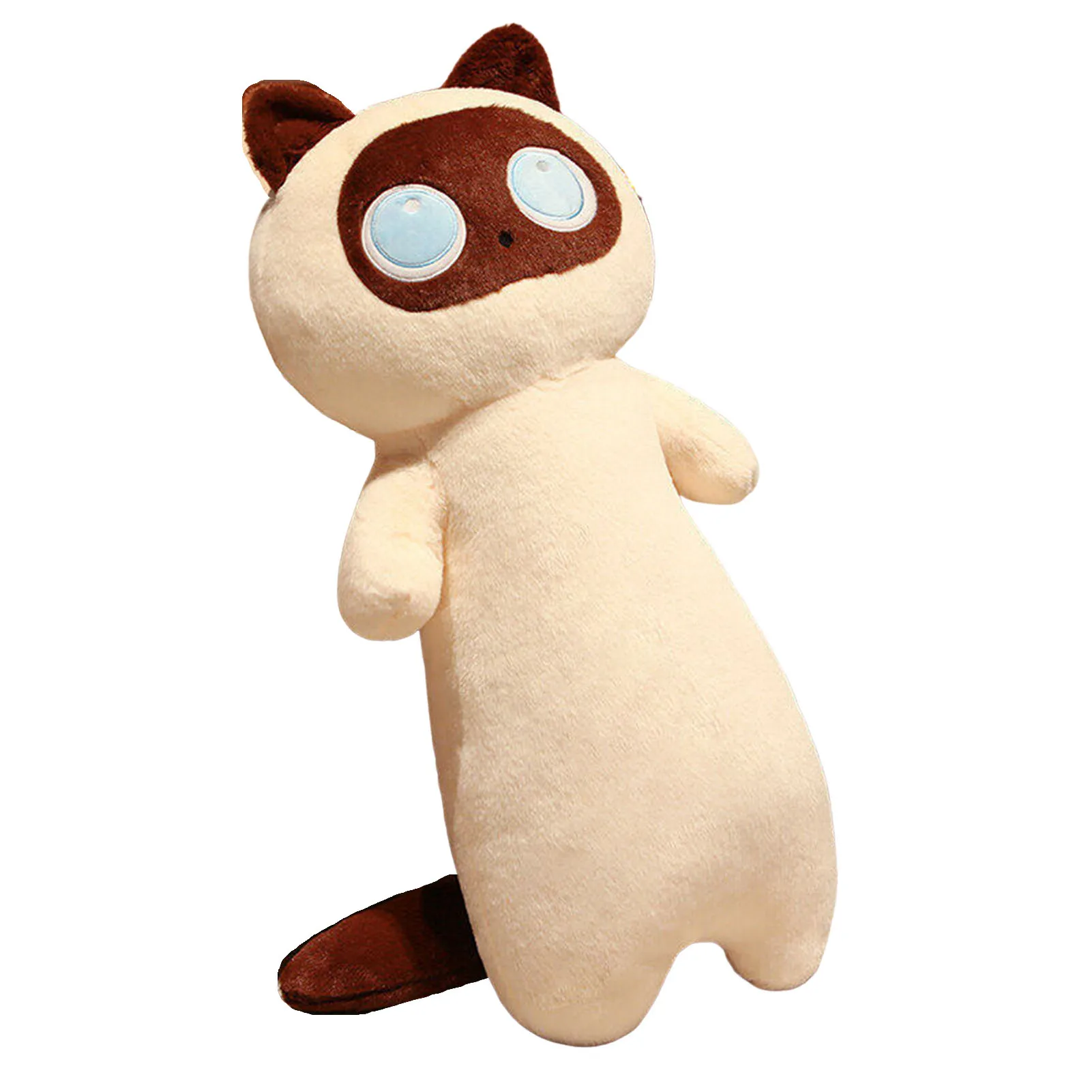 Cute Cat Plush Toy Stuffed Pillow Soft Comfortable Skin-friendly Plush Toy for Children Girls Gift Decoration Collection