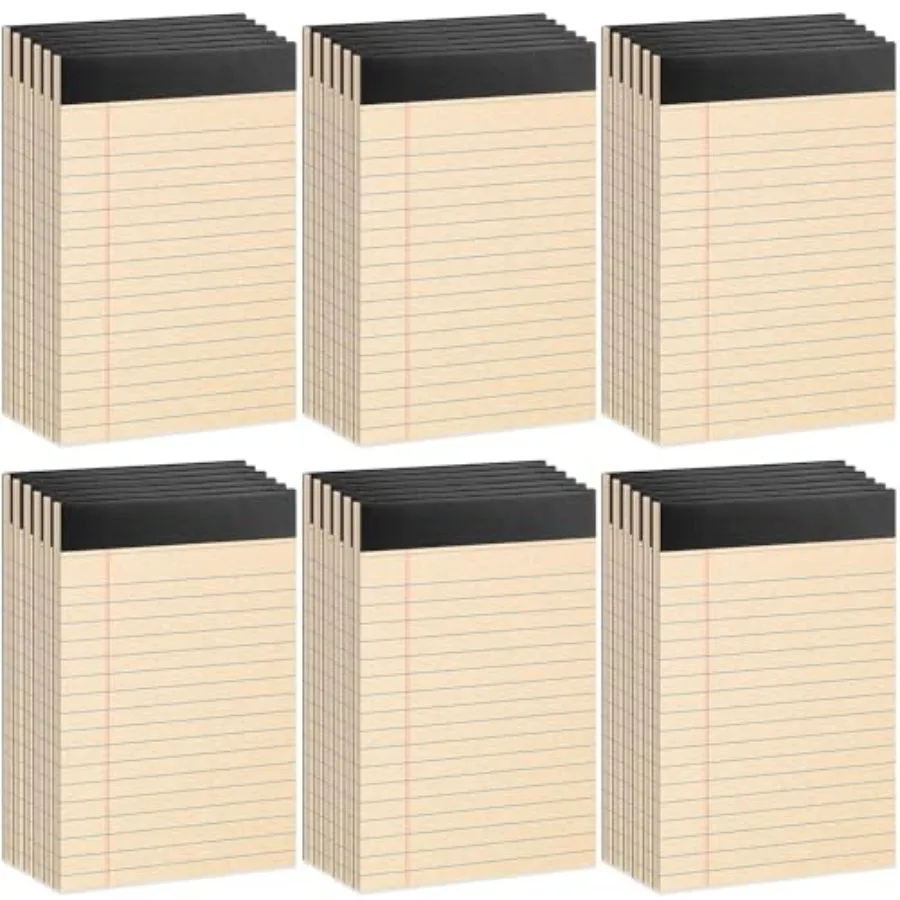 

Pack Legal Pads " " Writing Pad Note Pads for Office 0 Sheets Recycled Notepad and Memo Pad Paper Pads College Ruled Small Note