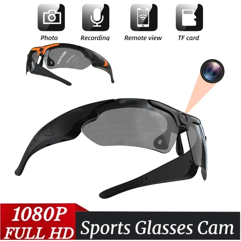 2026 Smart Glasses With 1080p High-definition Mini Camera Smart Glasses Cycling Recorder Outdoor Sports Recording Goggles