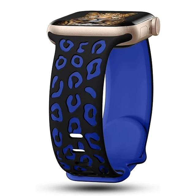 Graviertes Armband für Apple Watch Band 45mm 44mm 46mm 42mm 41mm 40mm 49mm Silikon Correa Armband Serie 11 8 9 10 7 SE 6 5 Ultra