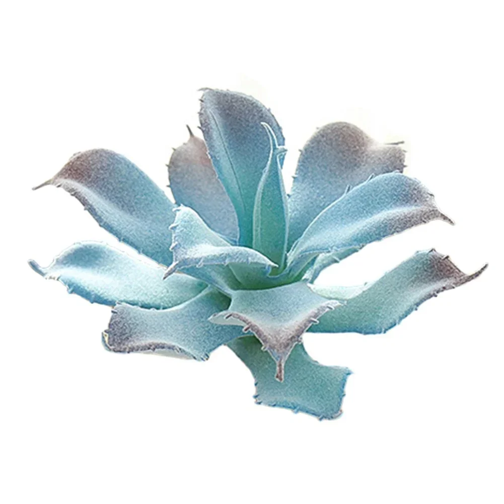 PVC Artificial Succulent Wedding Bouquets Bonsai Decoration Easy Maintenance Fake Plant Simulation Lotus Orchid Aloe