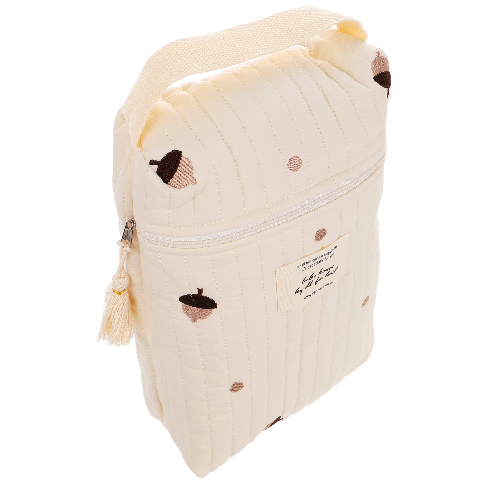 

Diaper Pouch Bag Cotton Portable Storage Diaper Bag Pouches Newborn Diapers Tote Baby Large Capacity Stroller Friendly