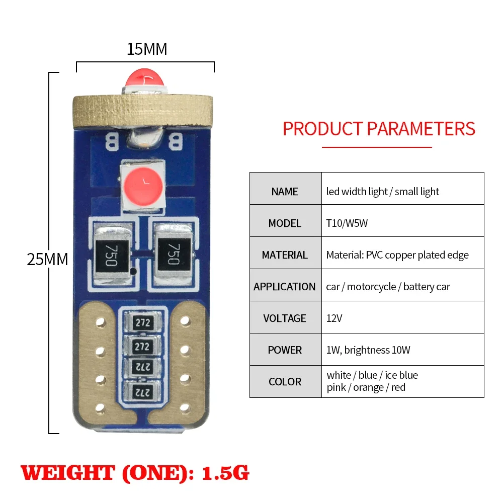 2 قطعة T10 W5W WY5W 501 2825 168 جودة عالية 3030 3smd LED سيارة القراءة قبة أضواء مصابيح ماركر السيارات إسفين الذيل مصابيح جانبية 12 فولت