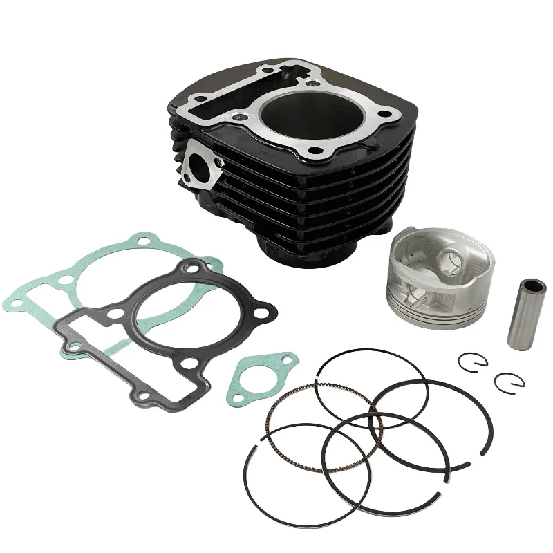 Motorcycle 58mm Engine Cylinder 153CC Piston Gasket Kit Motor for Yamaha FZ 16 FZ16 Fazer YS 150 YBR 125Z Motoblock Equip Parts view 2
