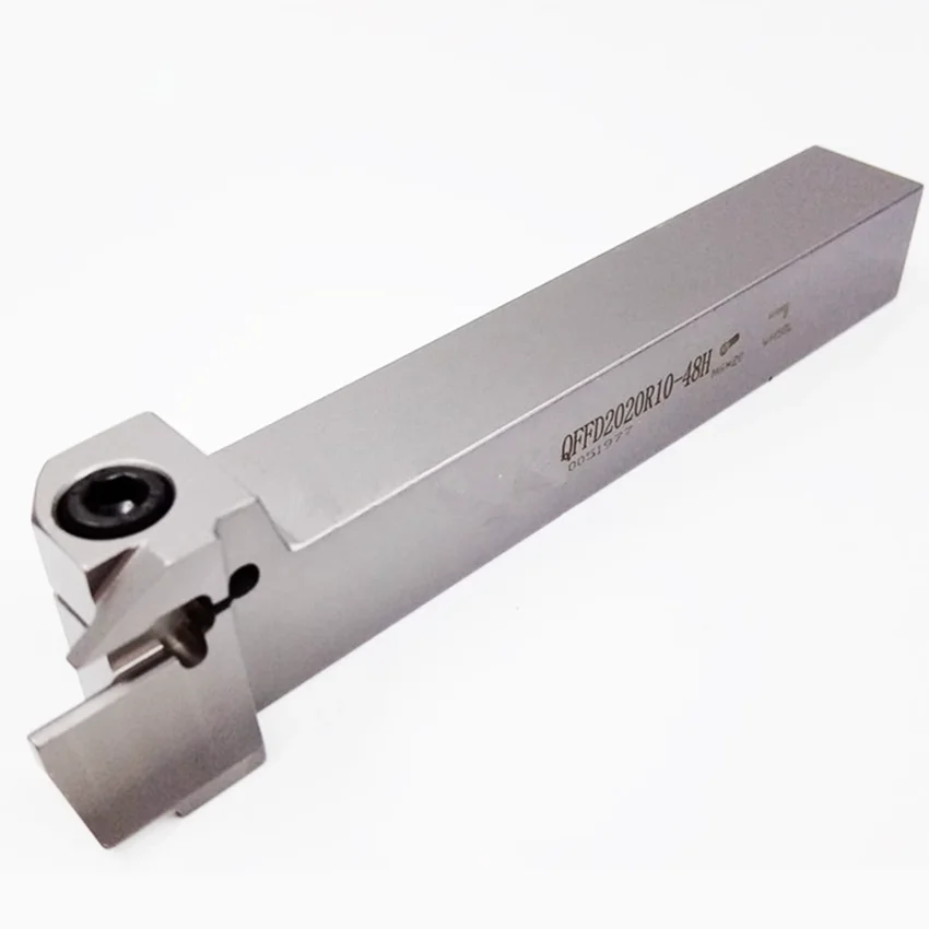 QFFD2020R10-48H/QFFD2020L10-48H/QFFD2020R10-48L/QFFD2020L10-48L ZCC.CT End face Cut Off Grooving Turning Tools For ZTFD0303 1pcs