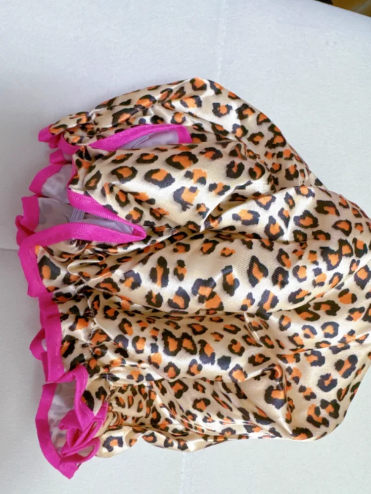 New Shower Cap Leop…