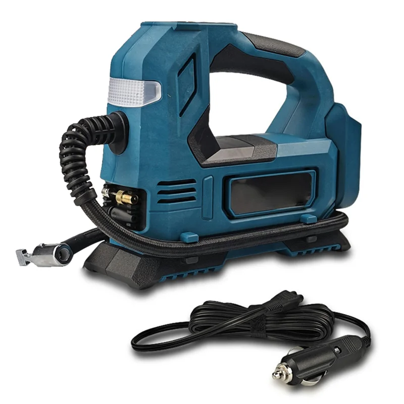 

Electric Cordless Air Pump For Car Bicycle Tires Balls Portable For 18V Battery Powered Inflator Air Compressor
