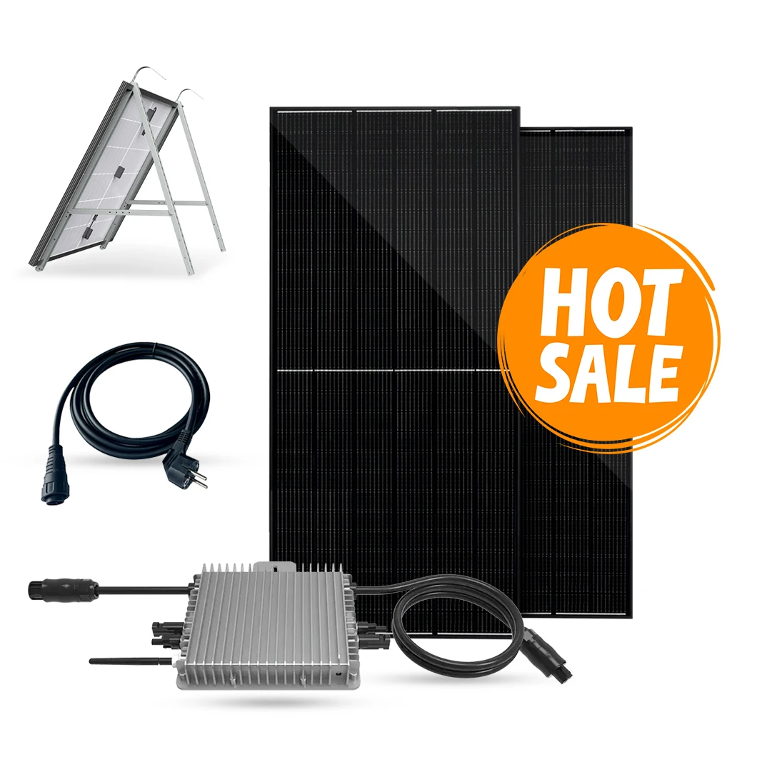 Plug And Play Solar SystemBalcony Solar MicroinverterGermany Hot Sale 800W Balkonkraftwerk 800W HM Inverter Balcony Solar System