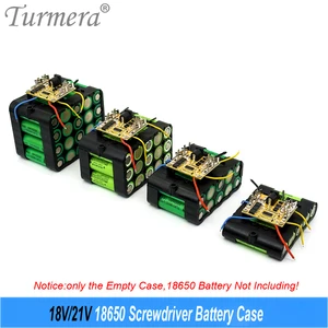 Turmera 18V 21V khe khóa pin Vỏ pin 5x 15x 20x 18650 Người giữ 5S 50A BMS Soldier Niken đến 6Ah đến 14Ah Sử dụng máy khoan điện 12 Người bảo vệ pin chính bán hàng chính - 8