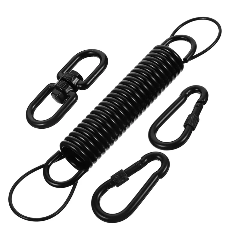 Premium Stainless Hammock Chair Hanging Set With Rotating Spring Rust Resistant 831F
