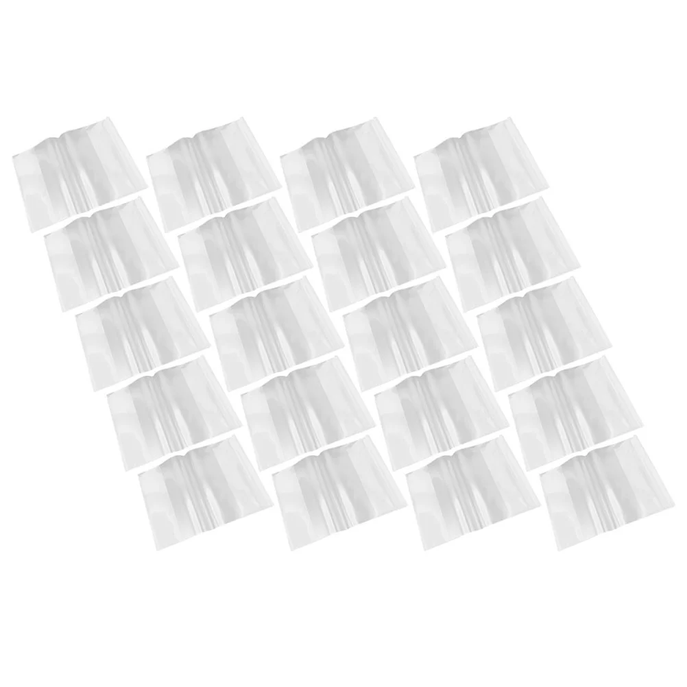 20Pcs Transparent Plastic Book Covers Clear Sleeve Protective Cover for Textbooks Notebooks Reusable Book Protector for Students