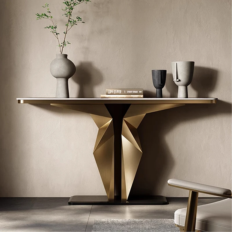 

Versatile Classic Entryways Table Modern Glamour Luxury Fashion Console Table Exquisite Premium Scrivania Living Room Furniture