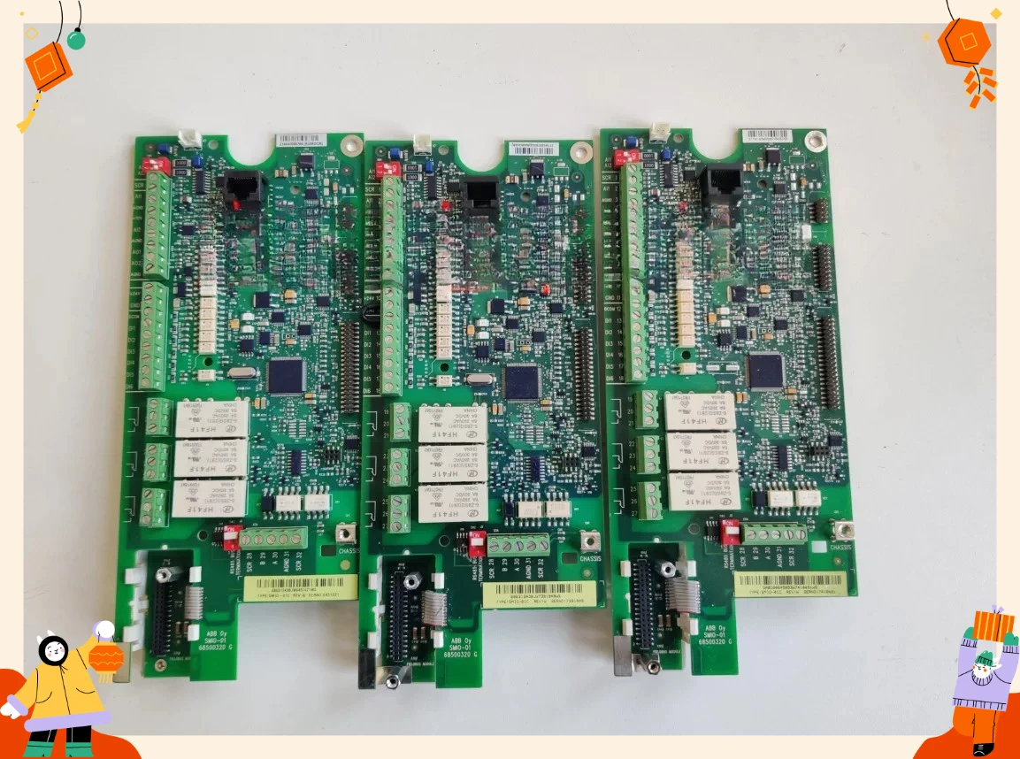 Inverter ACS510/550 Cpu Board, Control Board IO Board Main Board SMIO-01C