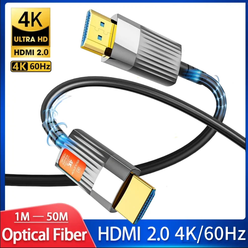 4K 8K HDMI 2.1 Kabel Extrem Leichtes Glasfaserkabel 8k@60Hz 4k@120Hz 48Gbps für HDTV Box Projektor PS3/4 Ultra High Speed Computer – Detail 7