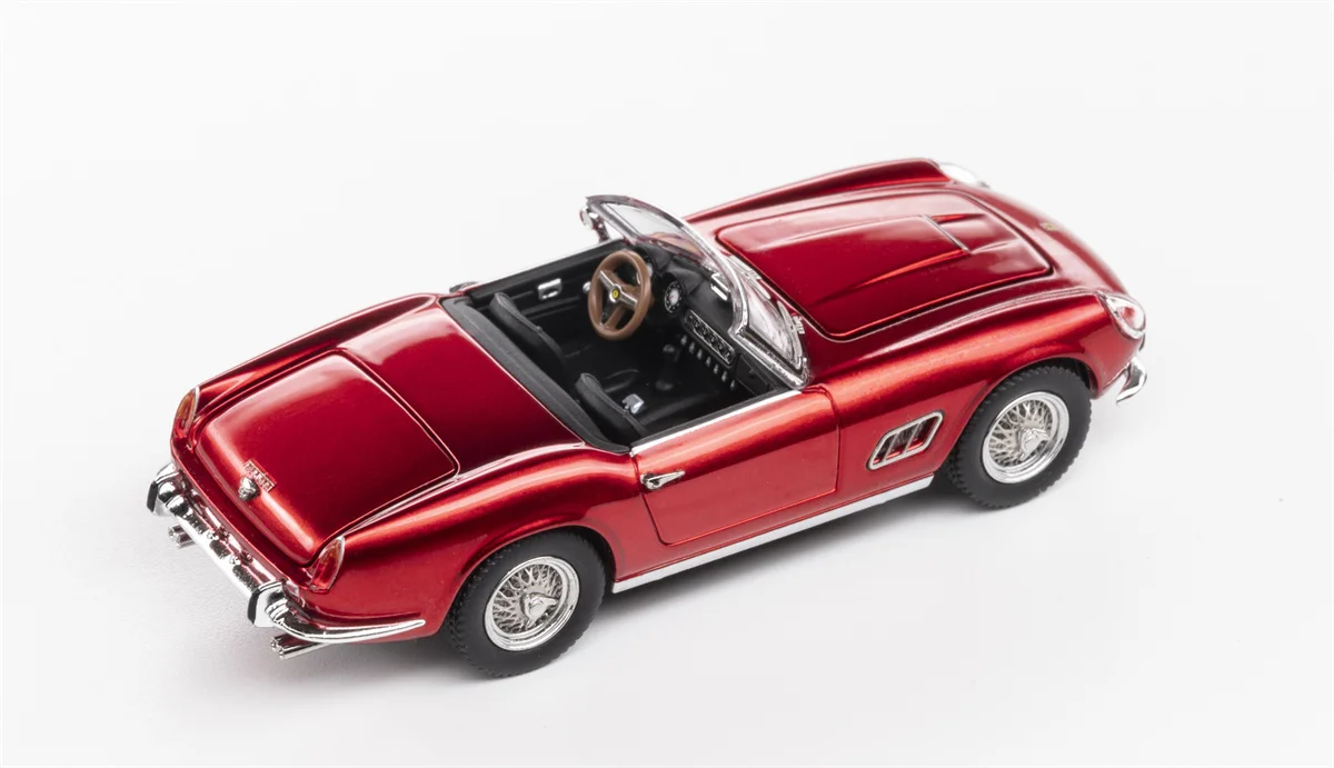 金属製の車のコンバーチブルSWB,gfcc 1:64 1960 250gt,特別版,モデルコレクション,趣味のおもちゃ