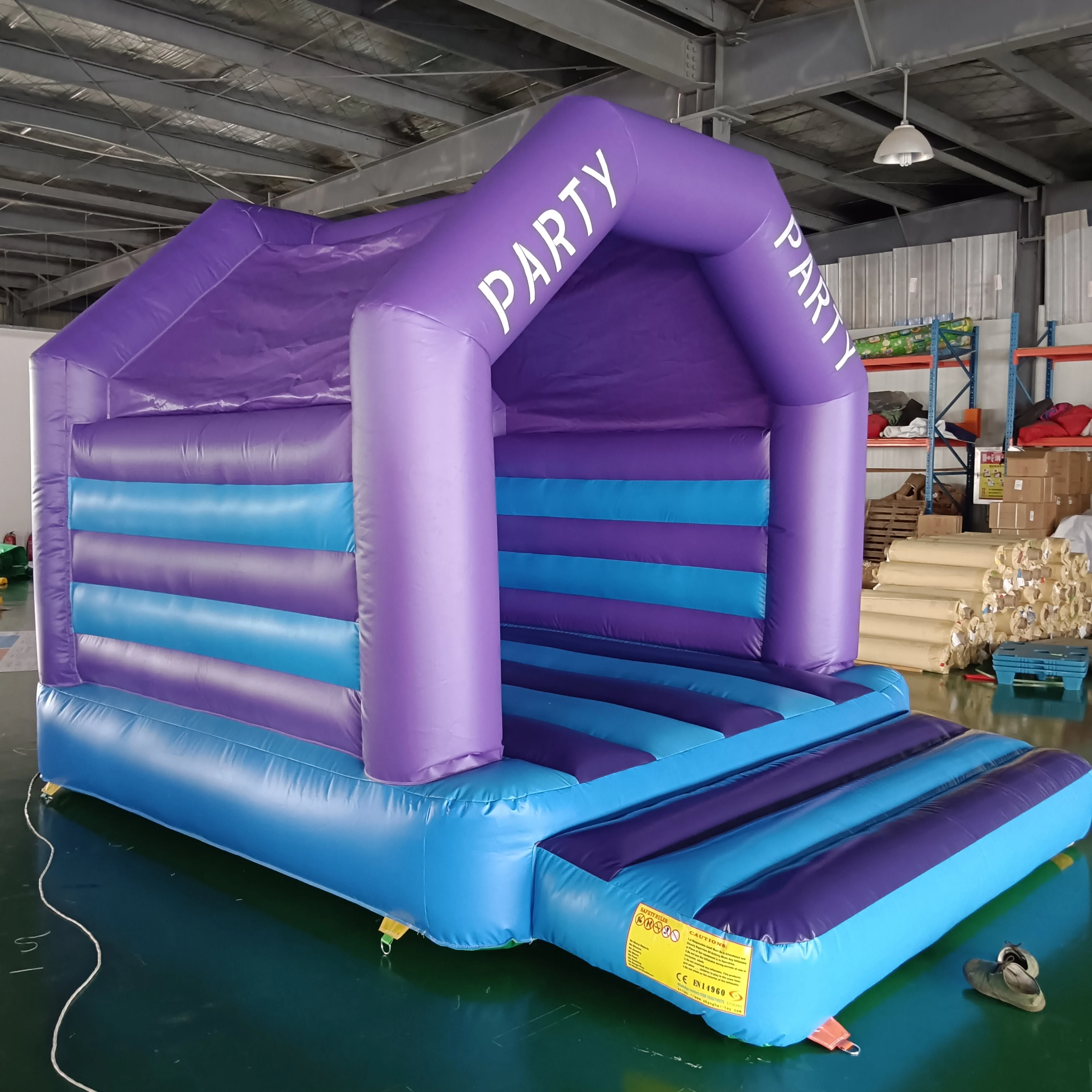 Inflatable Bouncer House for Kids, Jumping Boucy Castle, Trampoline for Outdoor Entertainment