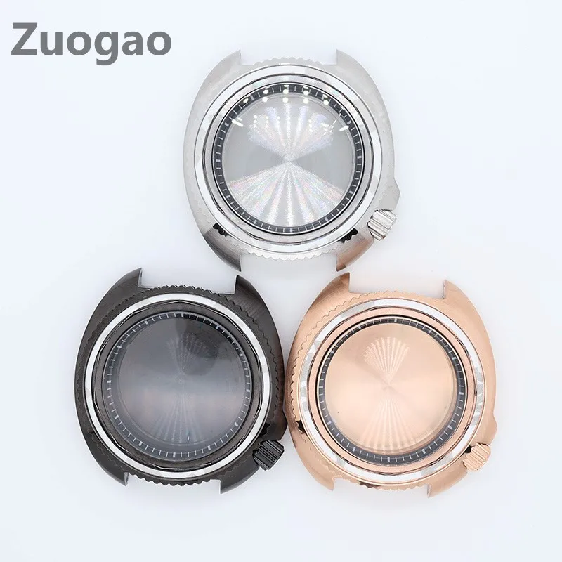 

41mm High Value Diving Watch Case 316L Stainless Steel Ceramic Bezel 50M Waterproof Fit NH35 NH36 Men's DIY Parts