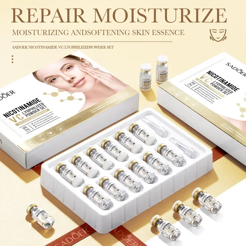 

Facial essence nicotinamide shrinks pores, moisturizes, brightens, anti-aging and anti wrinkle skin care