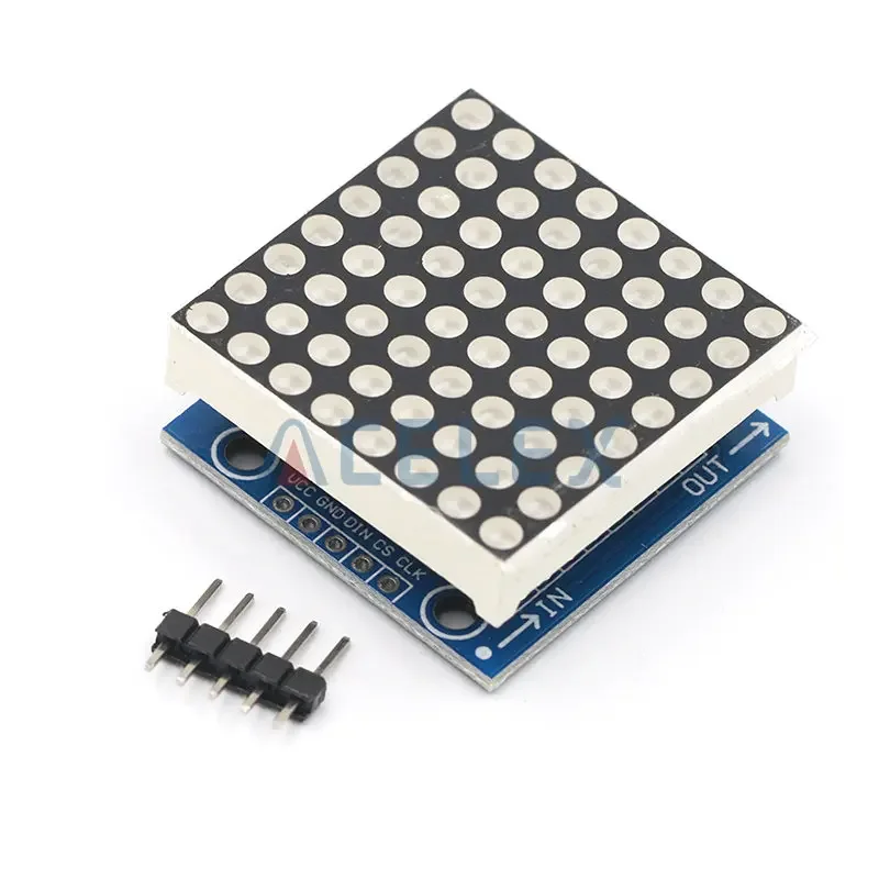 MAX7219 dot matrix module microcontroller module display module finished goods , Can be together for arduino programming